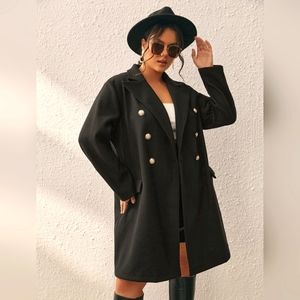 Double-breasted coat